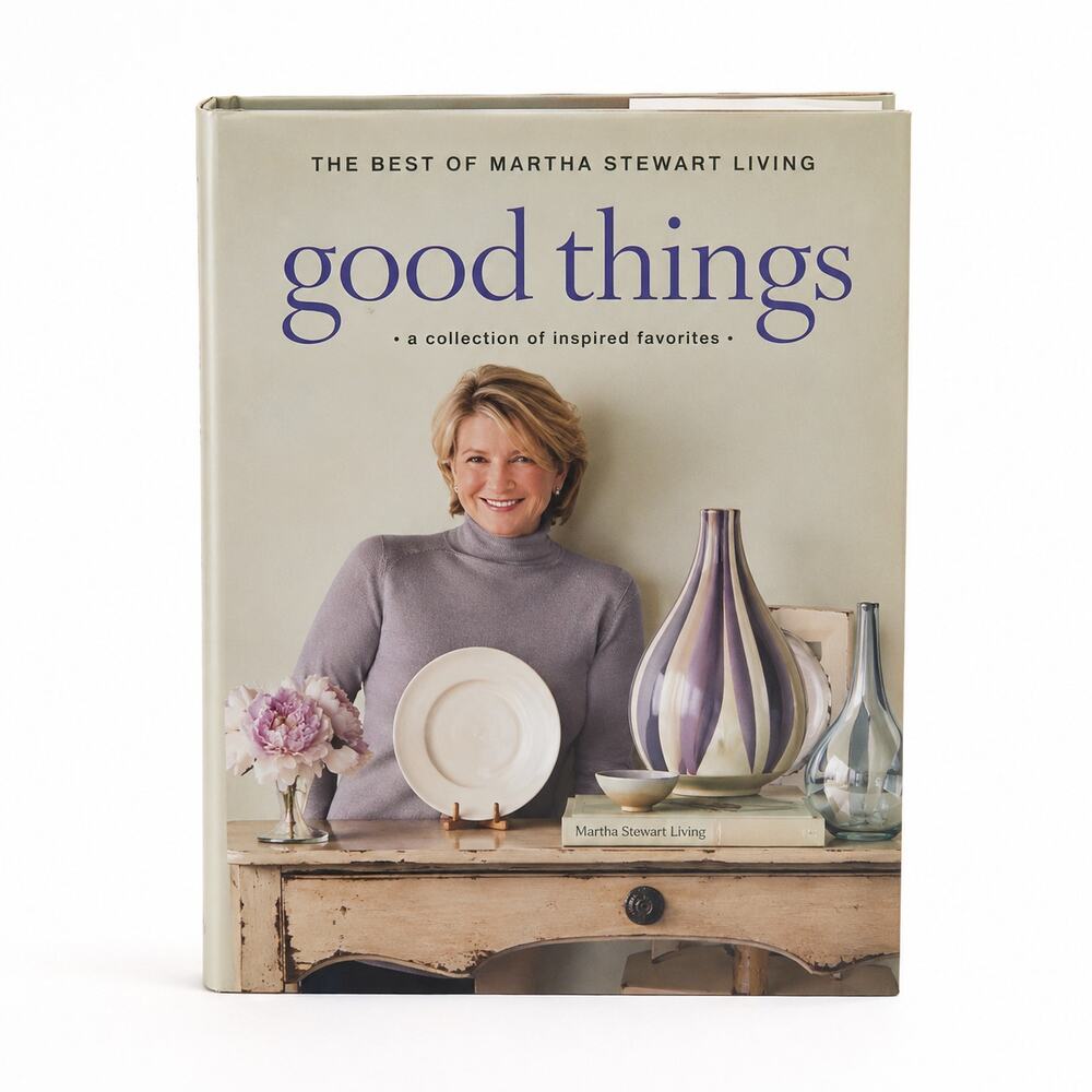 Good Things The Best of Martha Stewart Living Hardcover Home Decor Cookbook